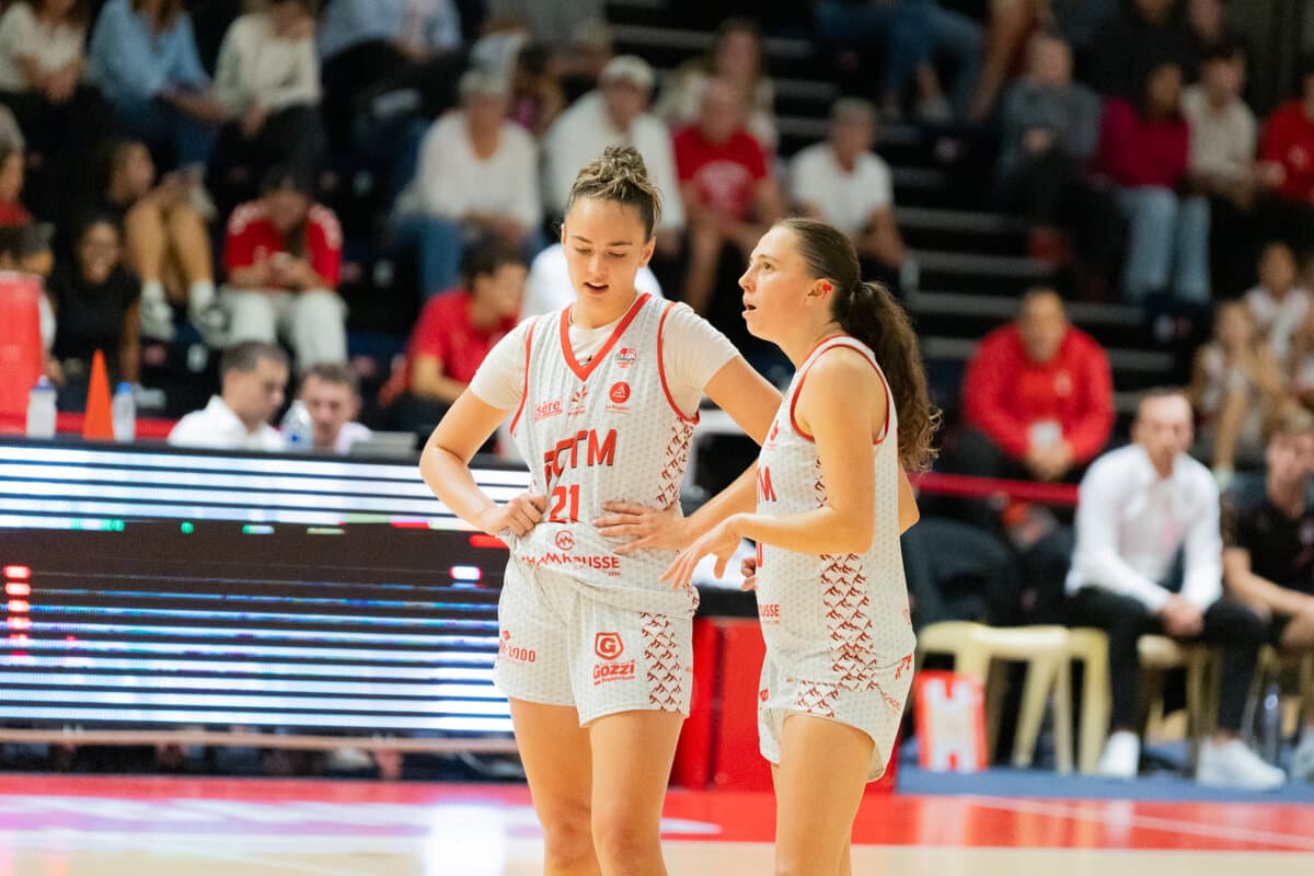 Nathalie Desset and Maroussia Droguet (La Tronche Meylan) against Toulouse M.B., La Boulangère Wonderligue, October 7, 2026