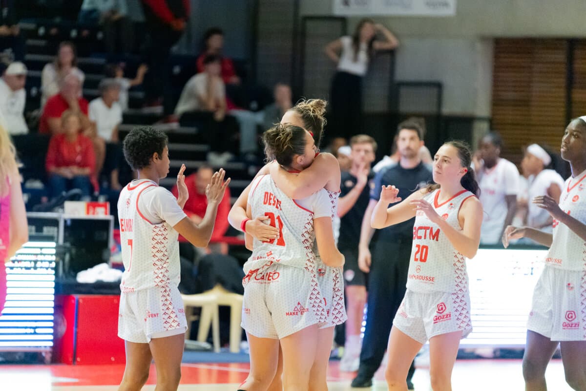 Elena Zemoura, Maelynn Elmira-Eudaric and Maroussia Droguet (La Tronche Meylan) against Toulouse M.B., La Boulangère Wonderligue, October 7, 2026