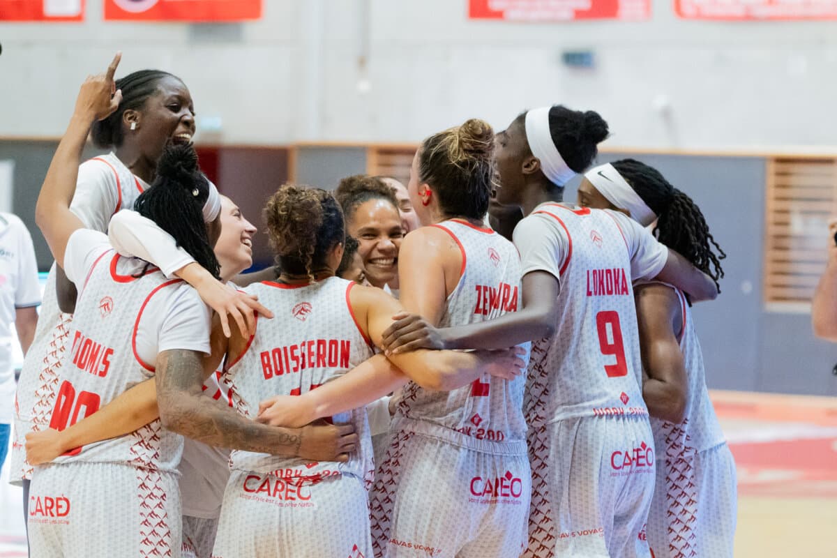 Elsie Nelhomme, Jasmine Thomas and Tilise Boisseron (La Tronche Meylan) against Toulouse M.B., La Boulangère Wonderligue, October 7, 2026