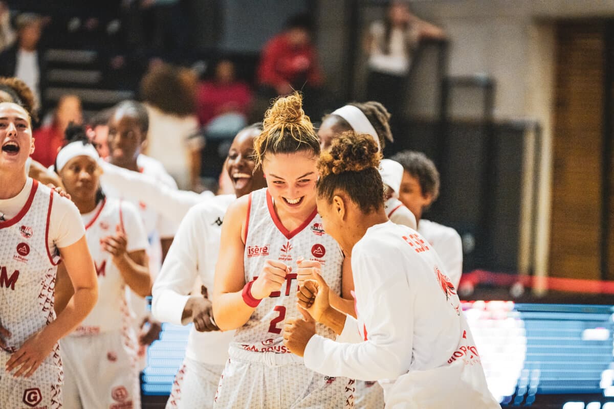 Elena Zemoura and Elsie Nelhomme (La Tronche Meylan) against Toulouse M.B., La Boulangère Wonderligue, October 7, 2026