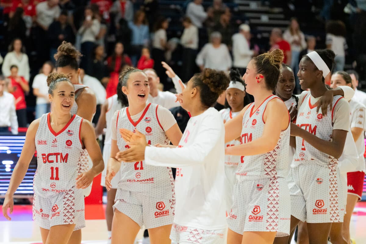 Tilise Boisseron, Nathalie Desset and Elena Zemoura (La Tronche Meylan) against Toulouse M.B., La Boulangère Wonderligue, October 7, 2026