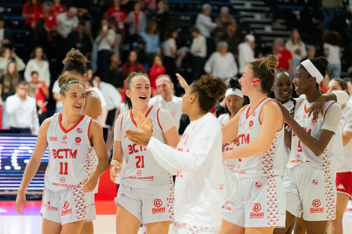 Tilise Boisseron, Nathalie Desset and Elena Zemoura (La Tronche Meylan) against Toulouse M.B., La Boulangère Wonderligue, October 7, 2026