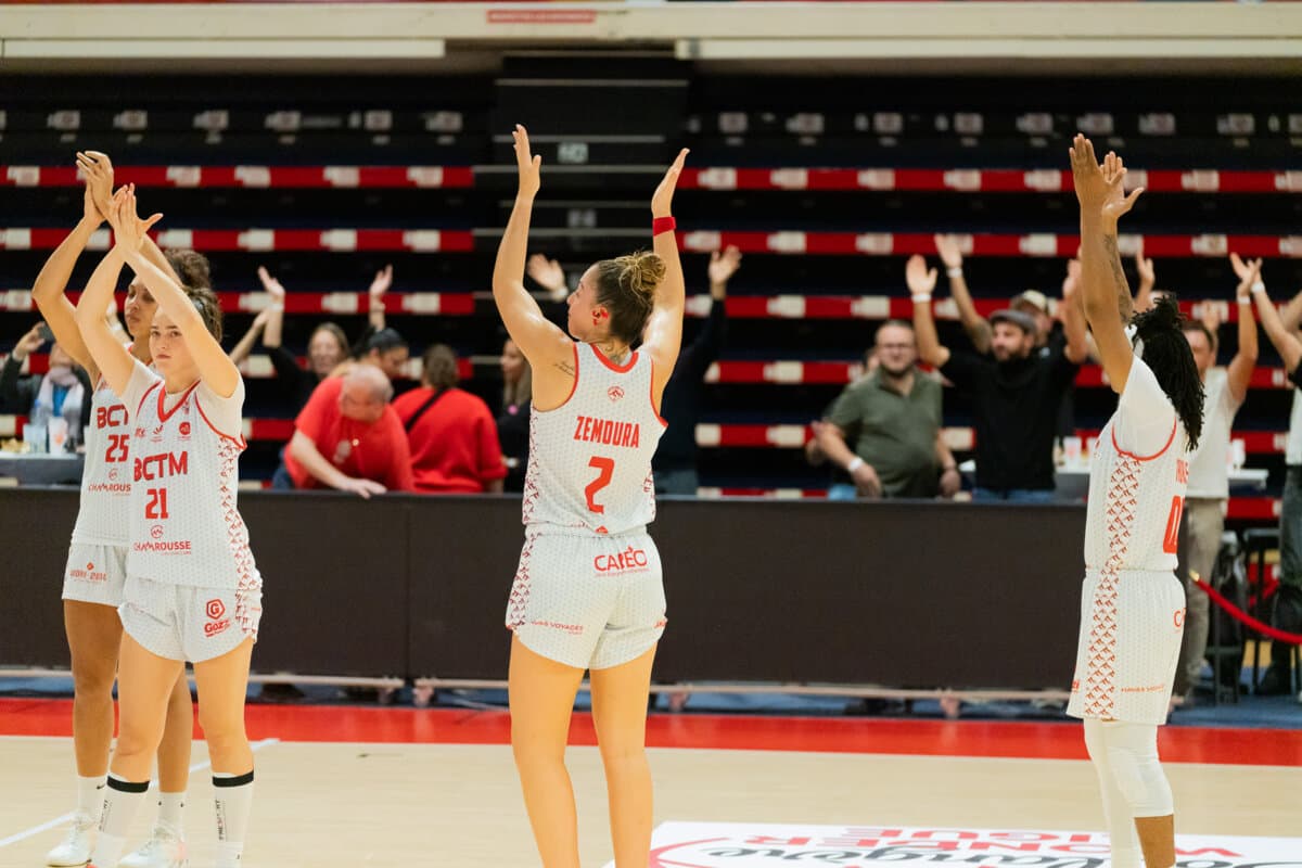 Elena Zemoura and Nathalie Desset (La Tronche Meylan) against Toulouse M.B., La Boulangère Wonderligue, October 7, 2026