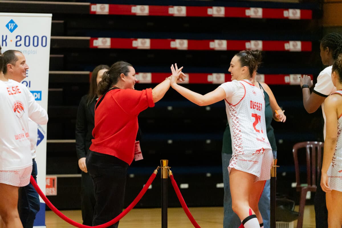 Nathalie Desset and Alexandra Longo (La Tronche Meylan) against Toulouse M.B., La Boulangère Wonderligue, October 7, 2026