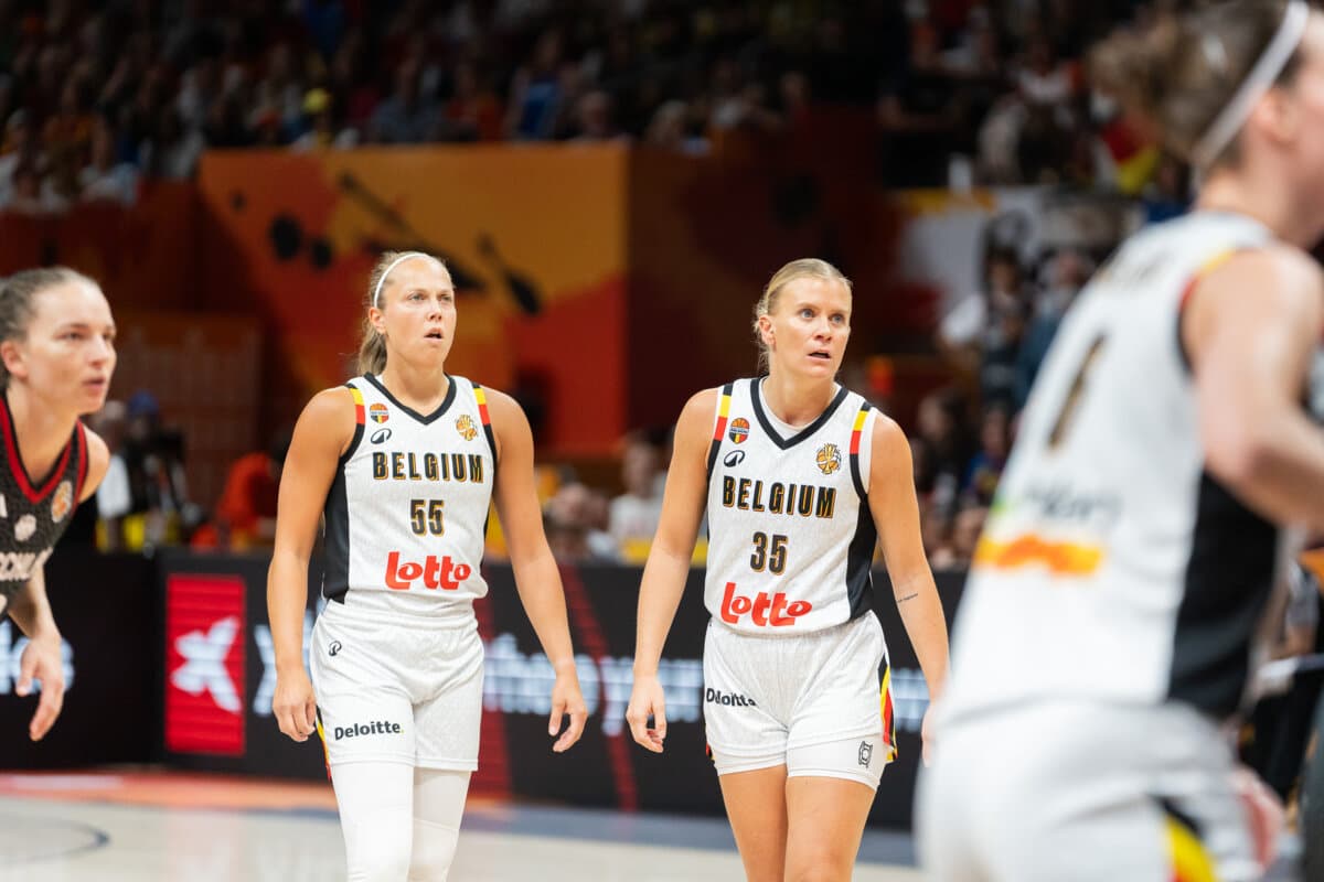 Julie Vanloo and Julie Allemand (Belgium (W)) against Germany (W), Women's World Cup, September 10, 2026