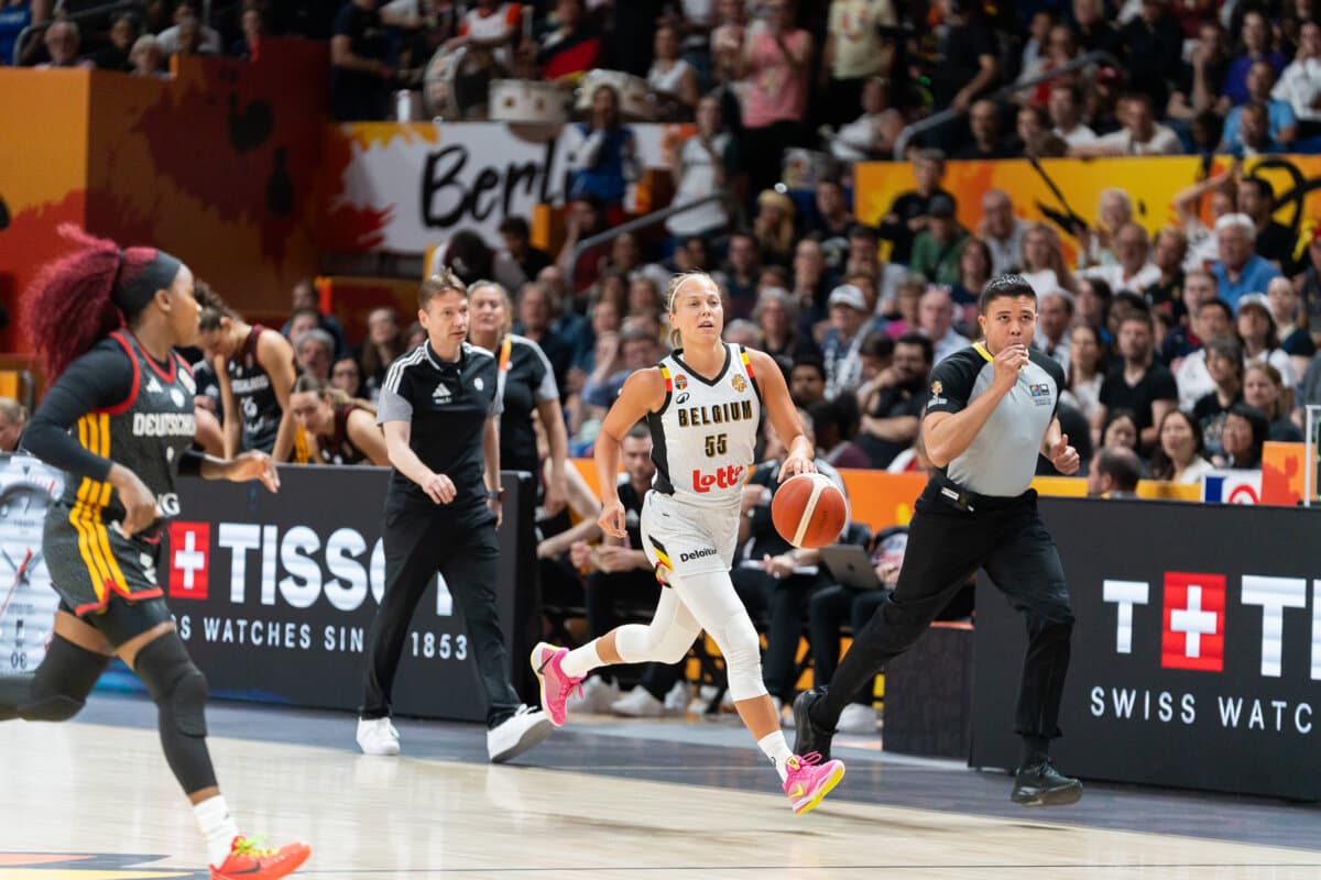 Julie Allemand (Belgium (W)) against Germany (W), Women's World Cup, September 10, 2026
