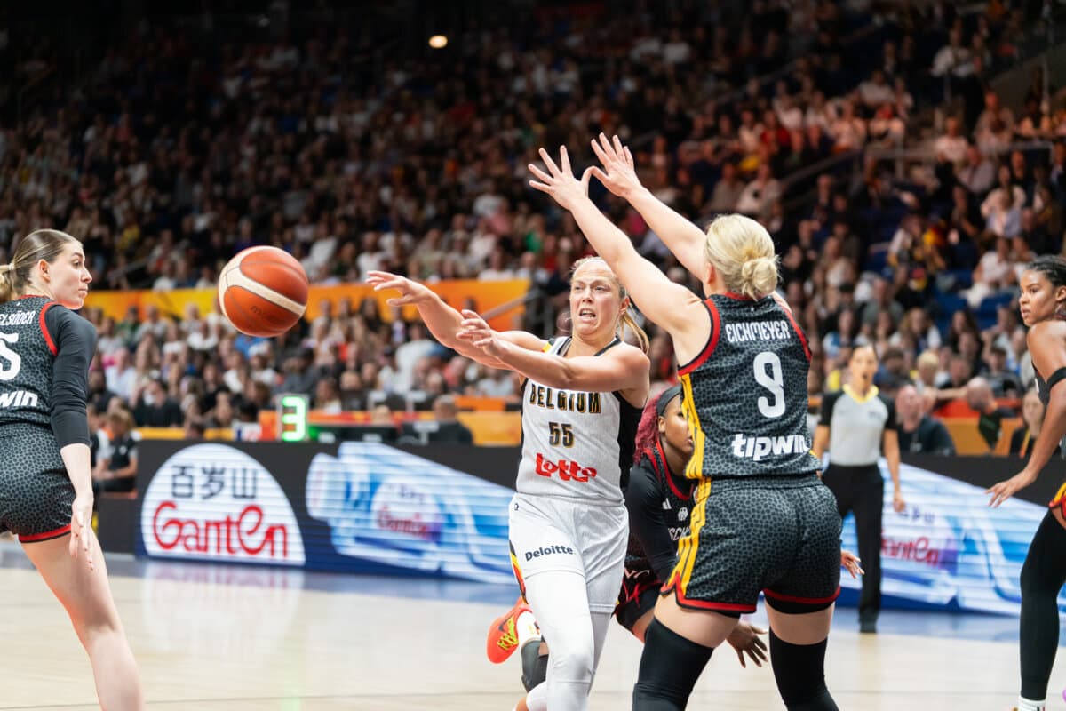 Julie Allemand (Belgium (F)) against Germany (F), Women's World Cup, September 10, 2026