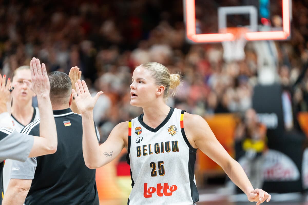 Becky Massey (Belgium (F)) against Germany (F), Women's World Cup, September 10, 2026