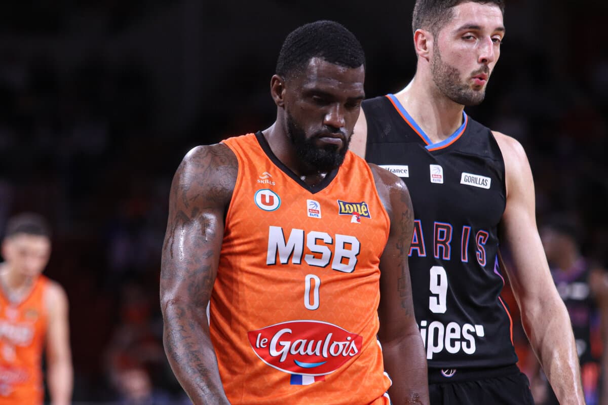 Darius Johnson-Odom (Le Mans) against Paris Basketball, Betclic ELITE, March 5, 2022