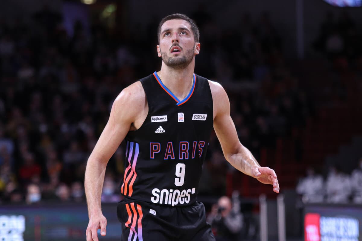 Gauthier Denis (Paris Basketball) against Le Mans, Betclic ELITE, March 5, 2022