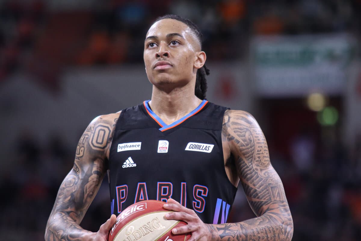 Kyle Allman (Paris Basketball) against Le Mans, Betclic ELITE, March 5, 2022