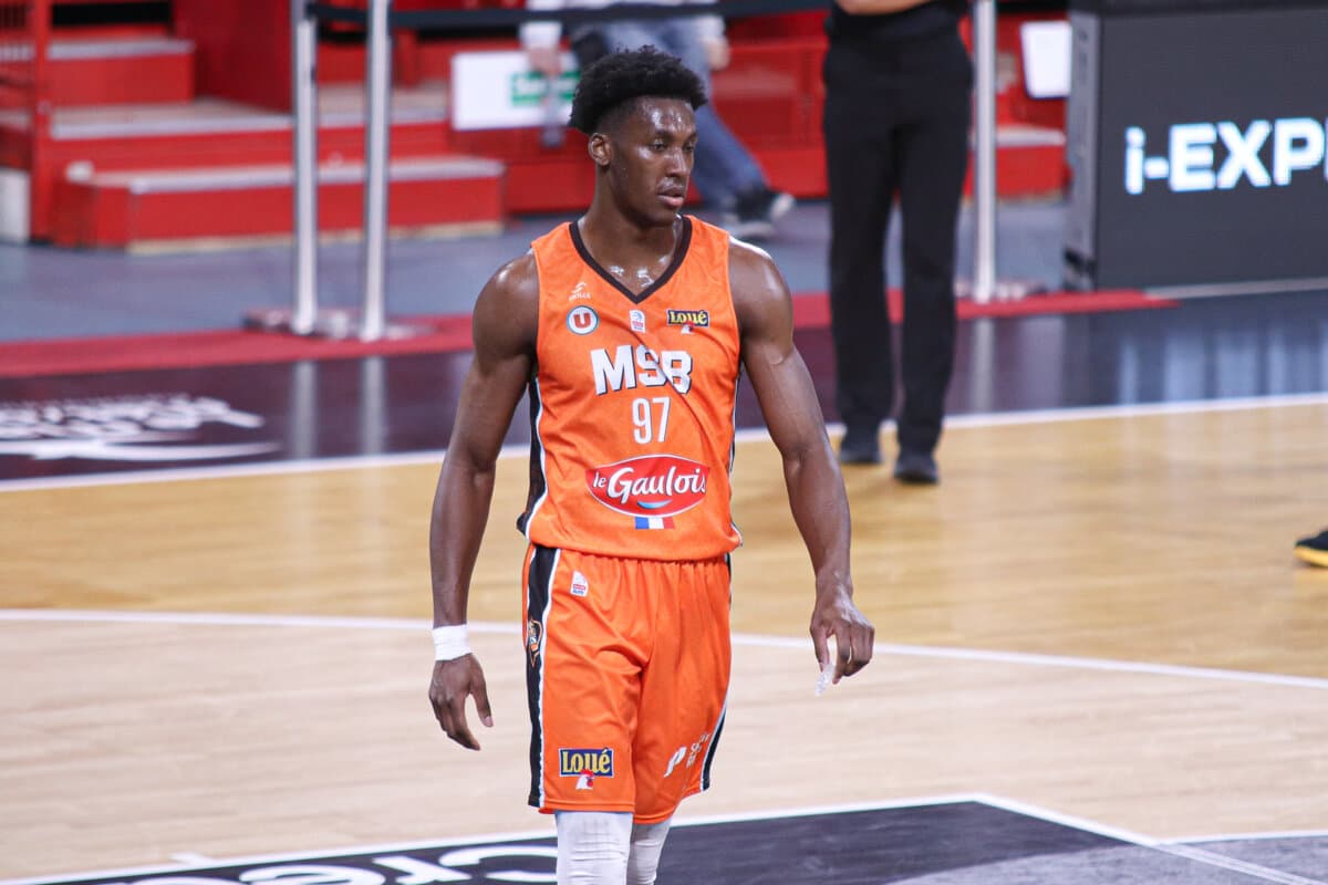 Valentin Chery (Le Mans) against Paris Basketball, Betclic ELITE, March 5, 2022