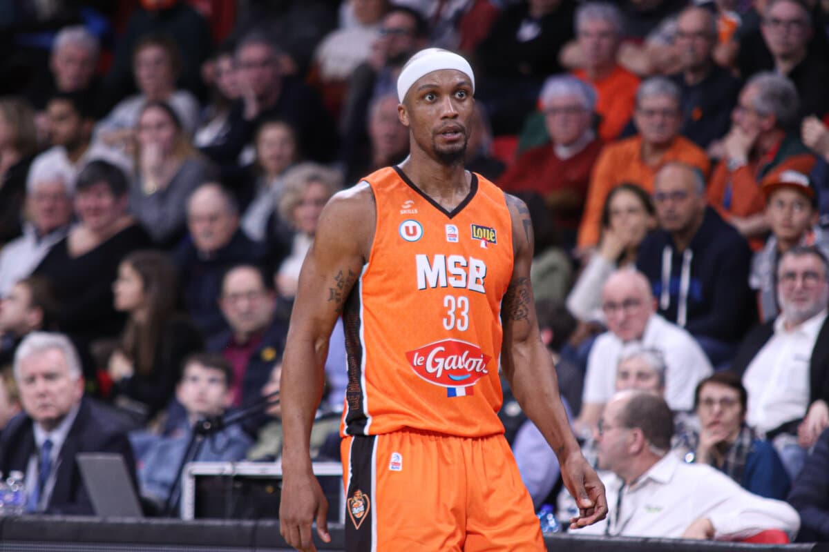 Dante Cunningham (Le Mans) against Paris Basketball, Betclic ELITE, March 5, 2022