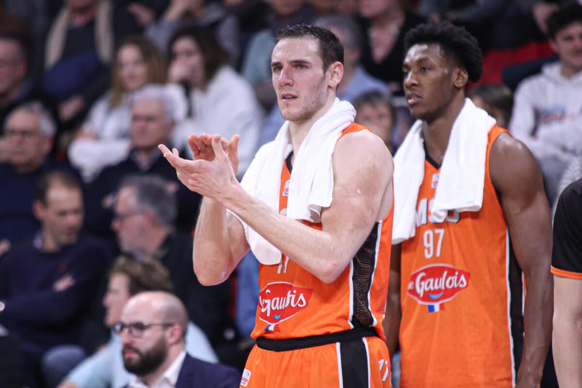 Terry Tarpey (Le Mans) against Paris Basketball, Betclic ELITE, March 5, 2022