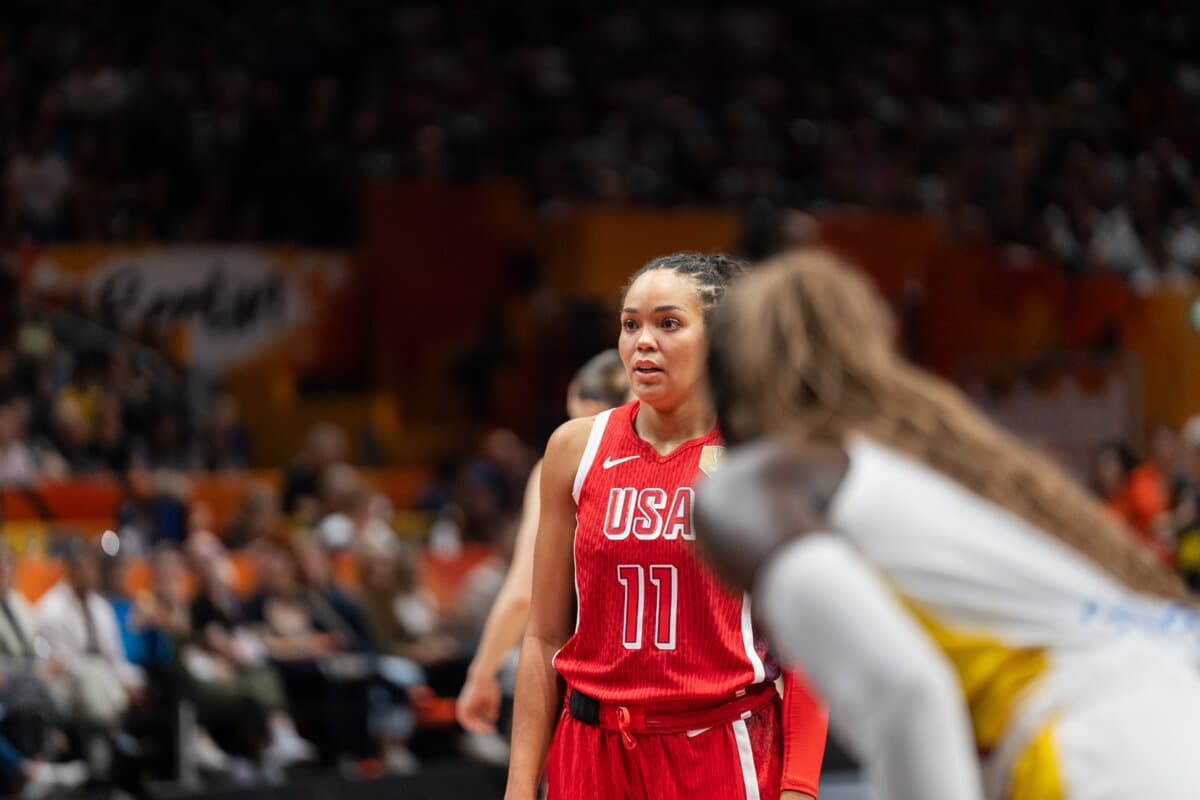 Napheesa Collier (United States (F)) against Spain (F), Women's World Cup, September 12, 2026