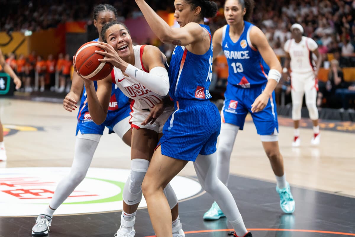 Napheesa Collier (United States (W)) against France (W), Women's World Cup, September 13, 2026