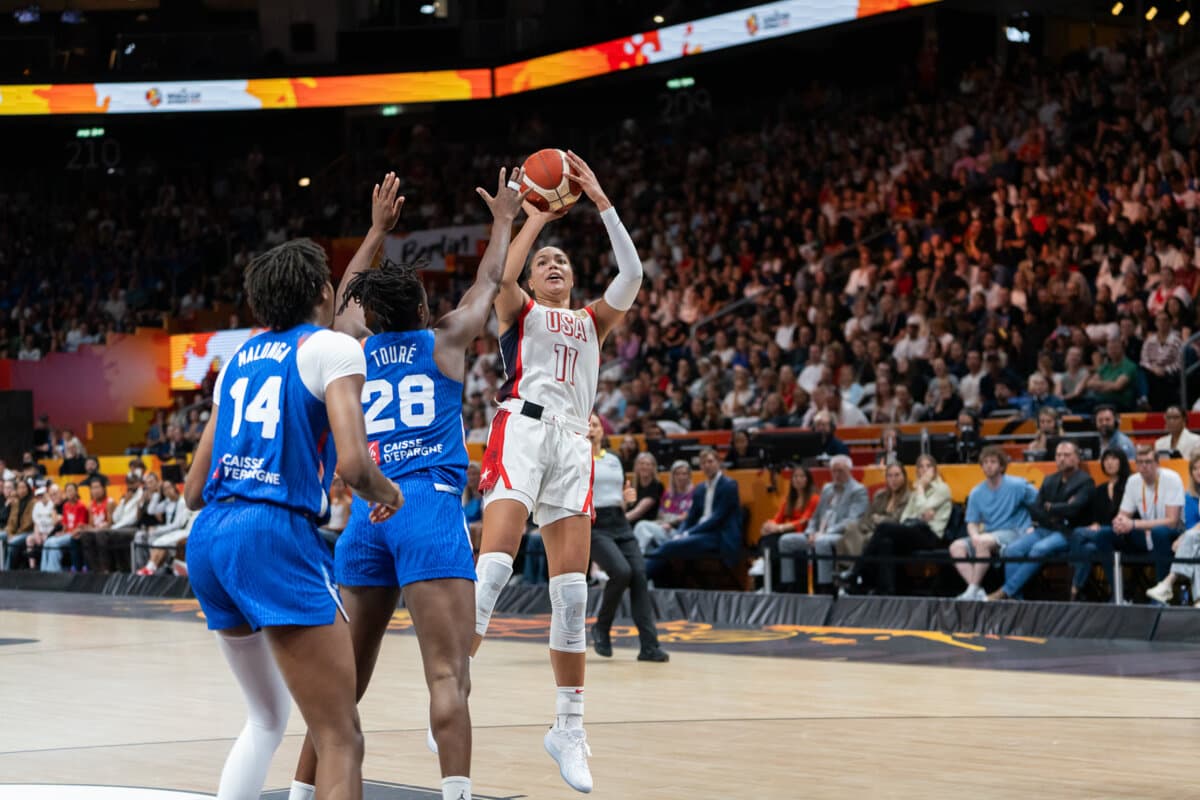 Napheesa Collier (United States (W)) against France (W), Women's World Cup, September 13, 2026