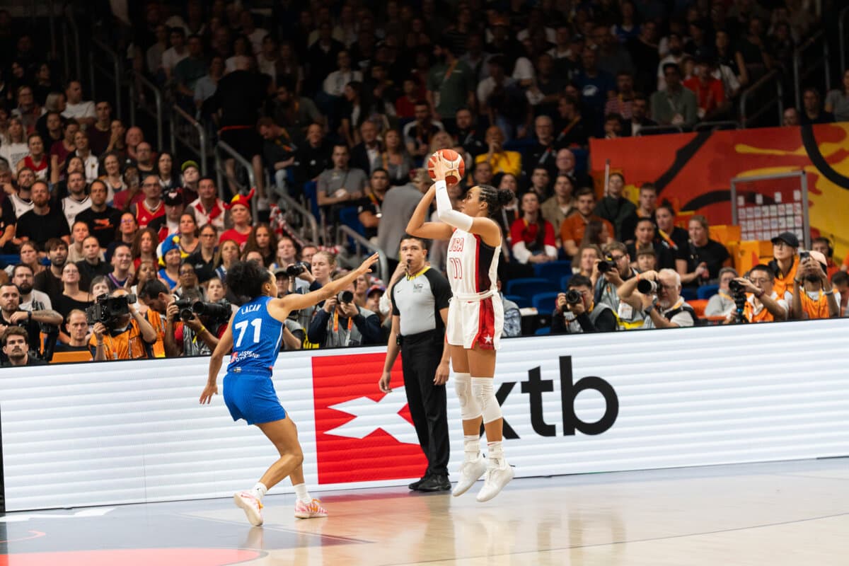 Napheesa Collier (United States (W)) against France (W), Women's World Cup, September 13, 2026