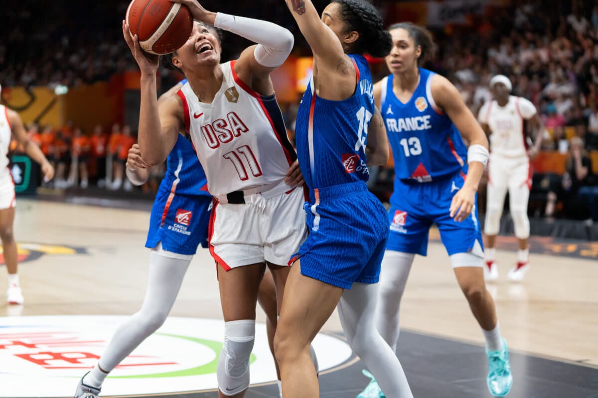 Napheesa Collier (United States (F)) against France (F), Women's World Cup, September 13, 2026