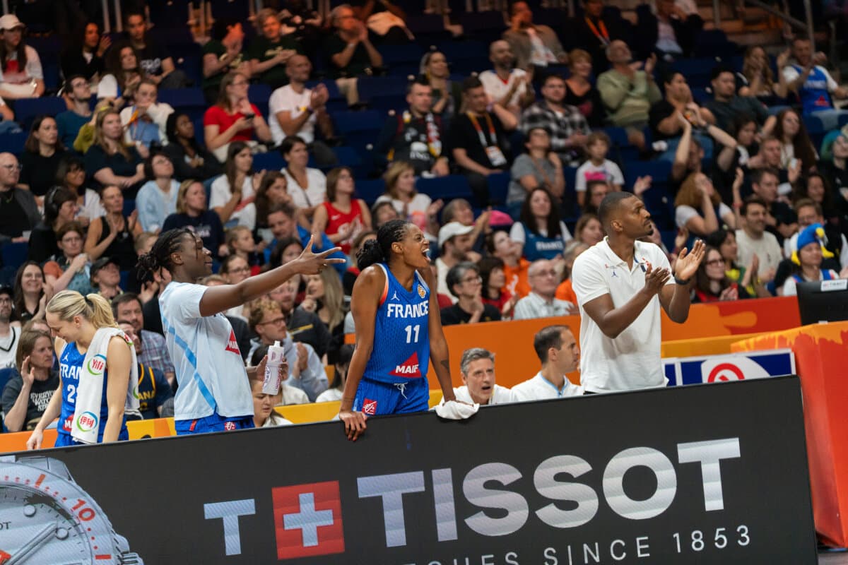 Valériane Ayayi and Migna Touré (France (W)) against China (W), Women's World Cup, September 10, 2026