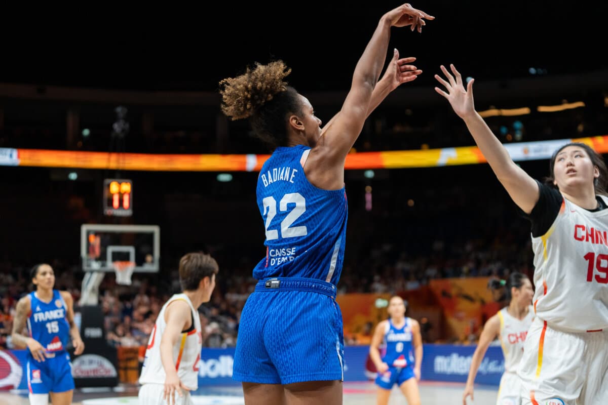 Marième Badiane (France (W)) against China (W), Women's World Cup, September 10, 2026