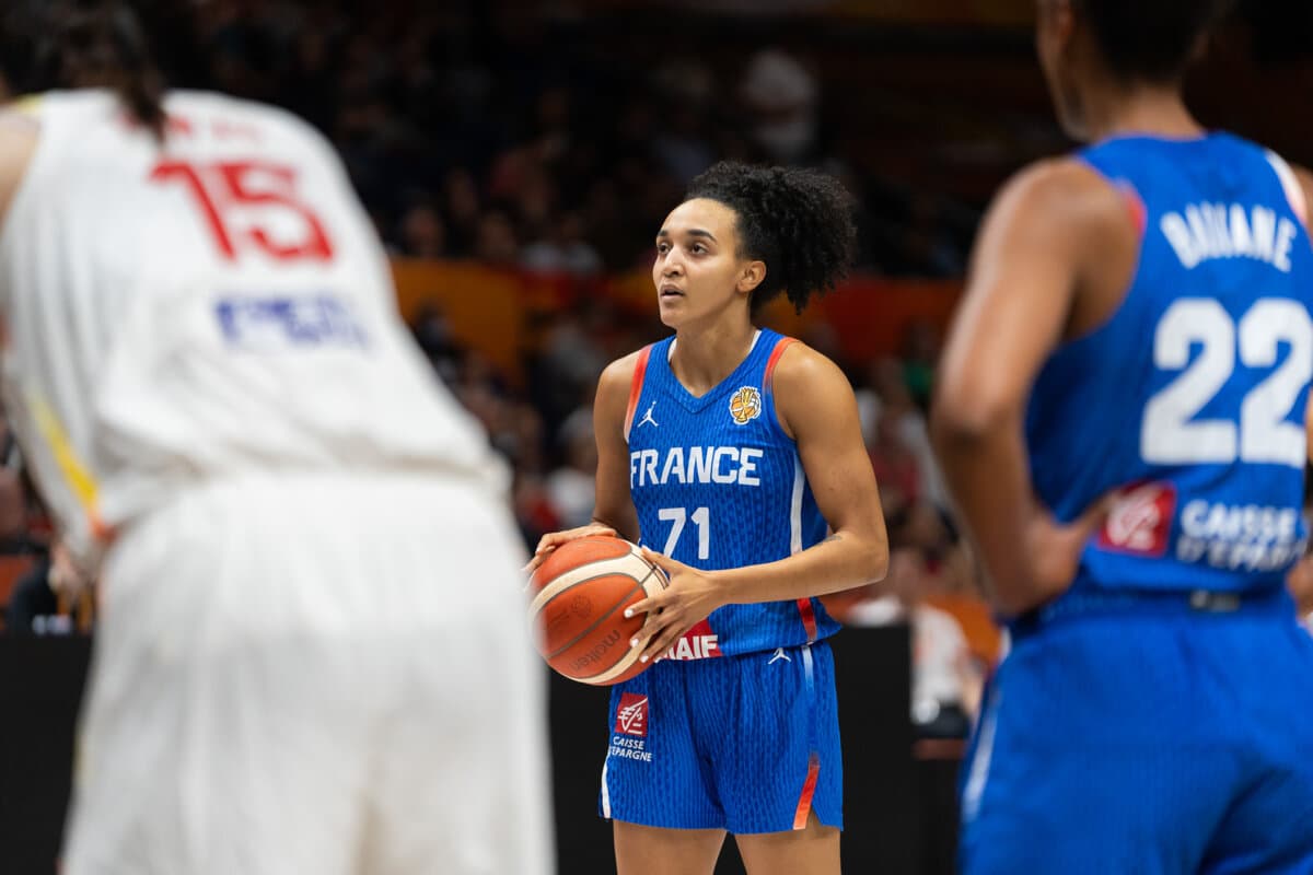 Leïla Lacan (France (W)) against China (W), Women's World Cup, September 10, 2026