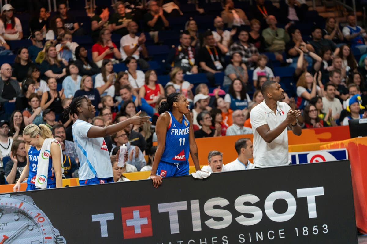 Valériane Ayayi and Migna Touré (France (W)) against China (W), Women's World Cup, September 10, 2026