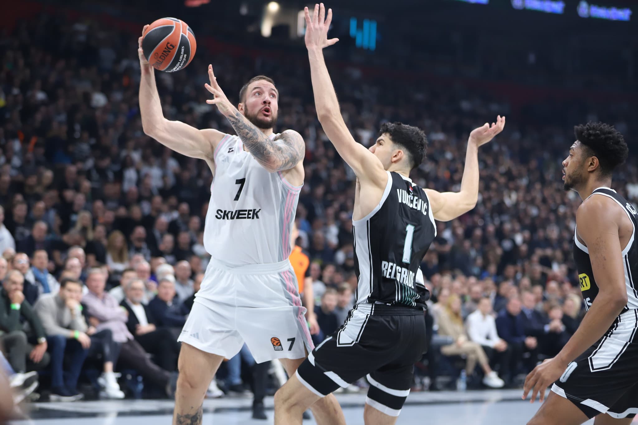 Joffrey Lauvergne wants to end his career at Partizan Belgrade
