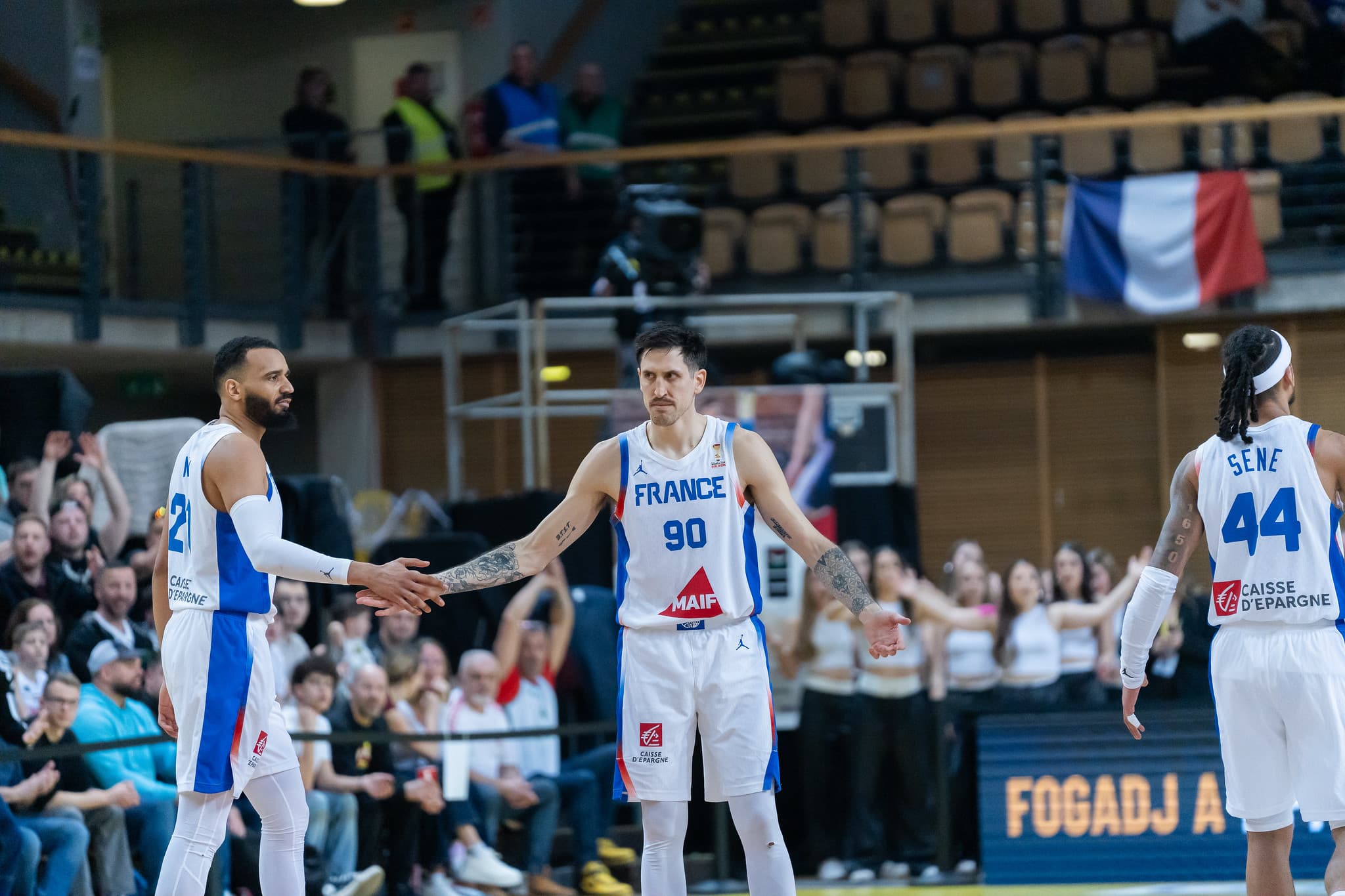 Paul Lacombe returned to the French national team for the two games against Hungary