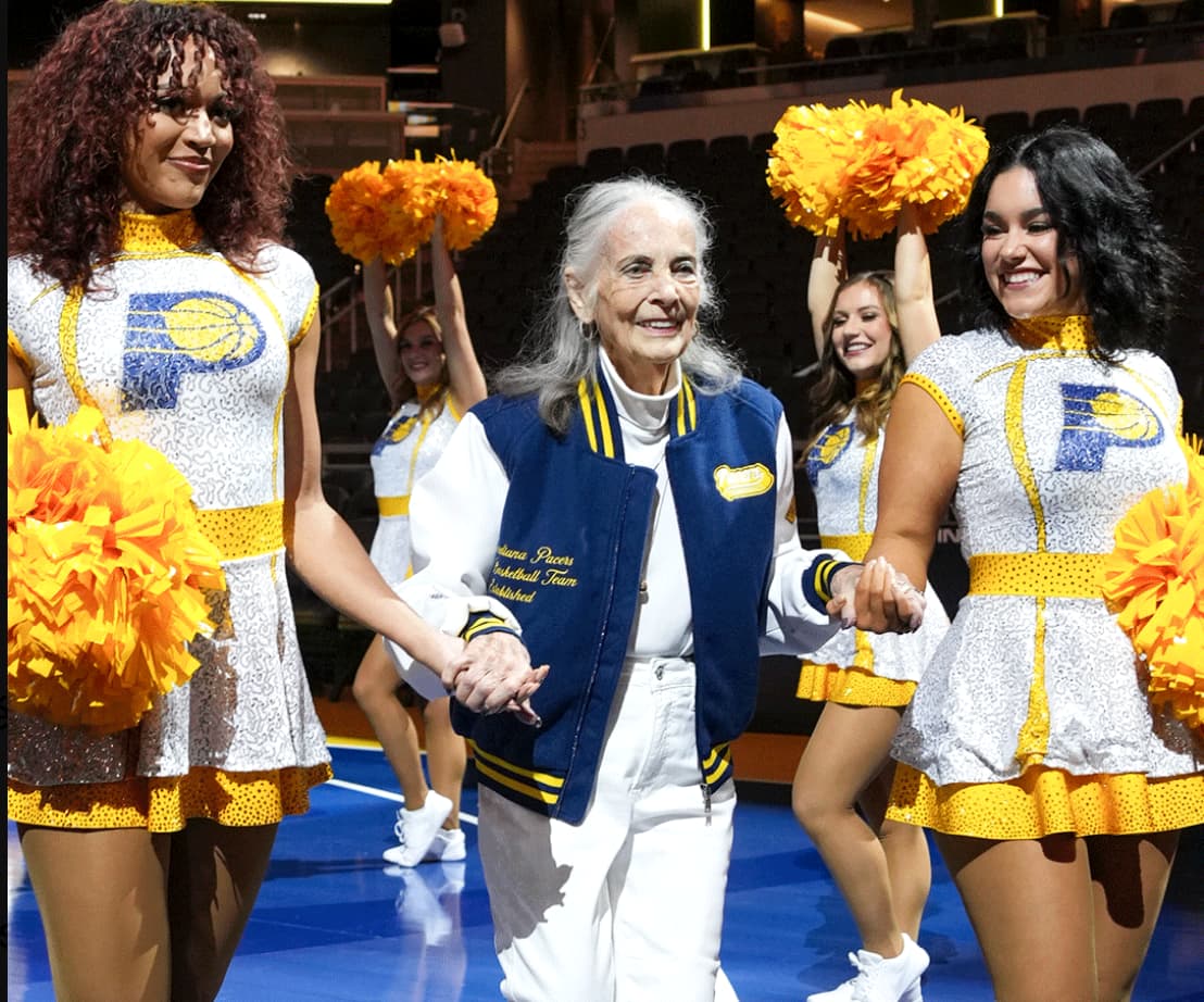 She reigned in the shadows of NBA courts for 50 years: The First Lady of the Pacers has passed away