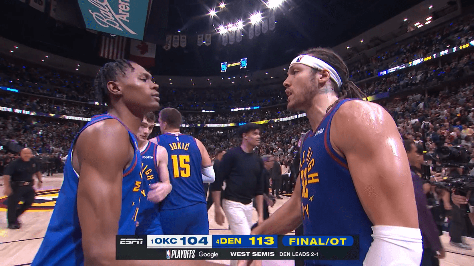 Cleveland comes back against Indiana, Denver regains control over OKC