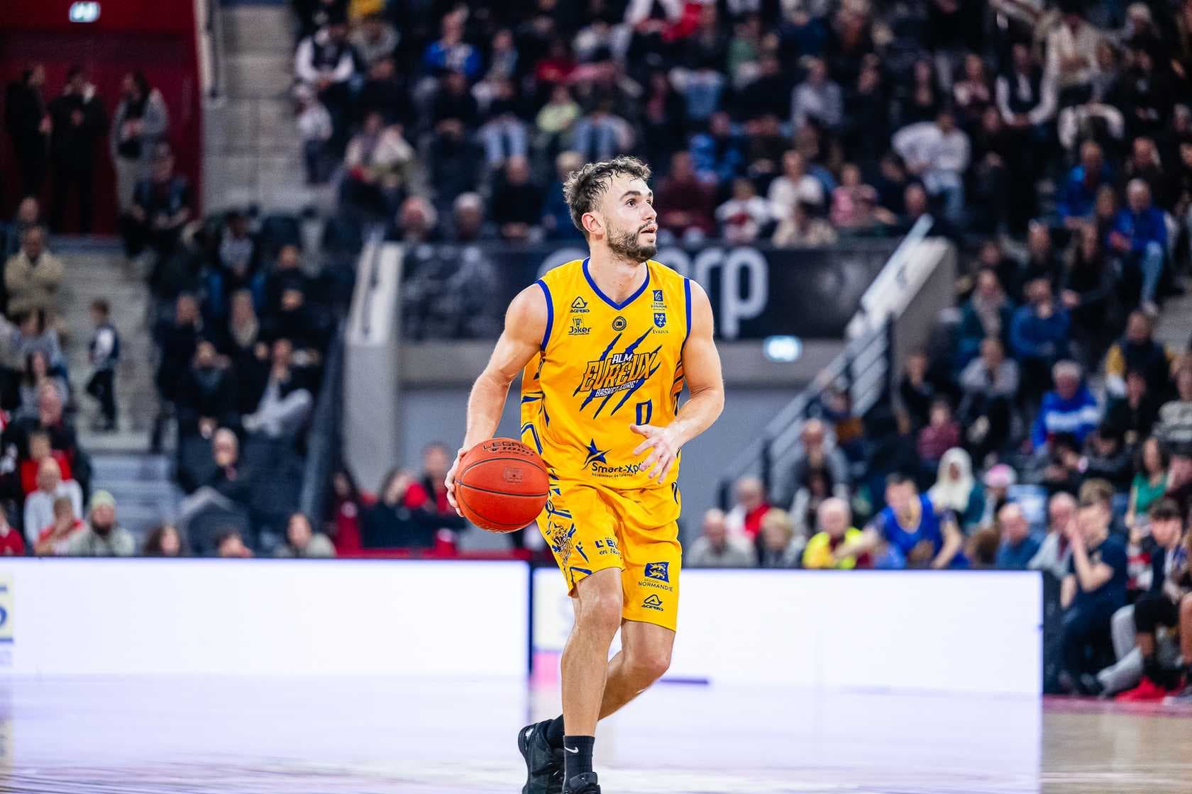 Dimitri Radnic leaves Évreux to join Champagne Basket and reunite with Vincent Dumestre