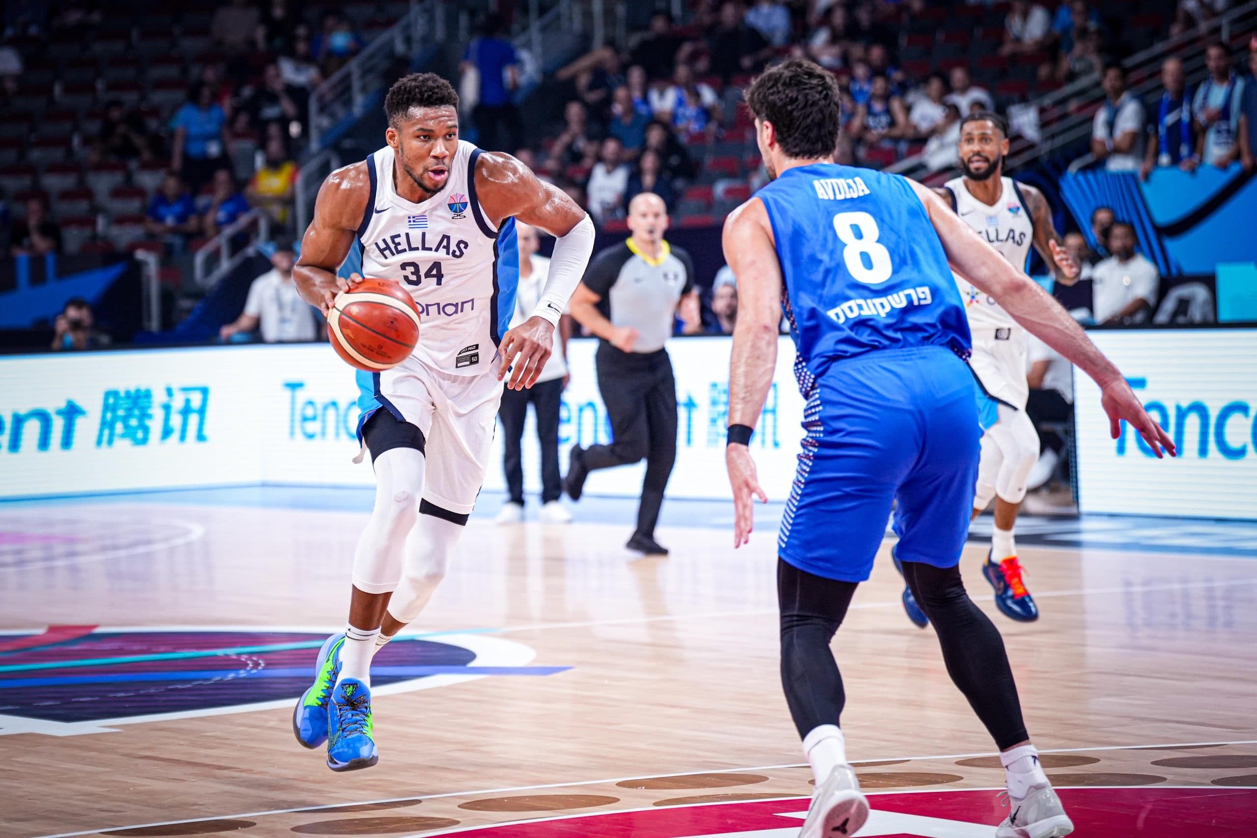 Antetokounmpo’s Greece dominates Israel and will face Lithuania in quarters