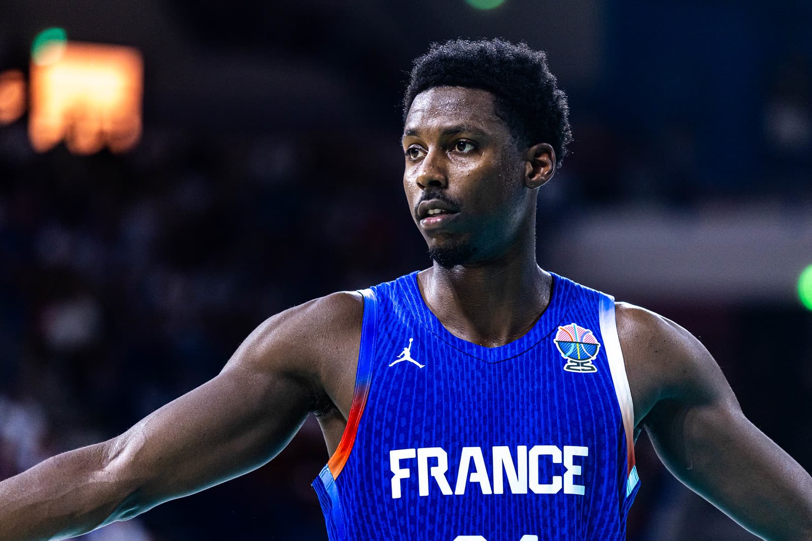 Jaylen Hoard, an X-factor for France in his first competition: « I try to contribute what I can »