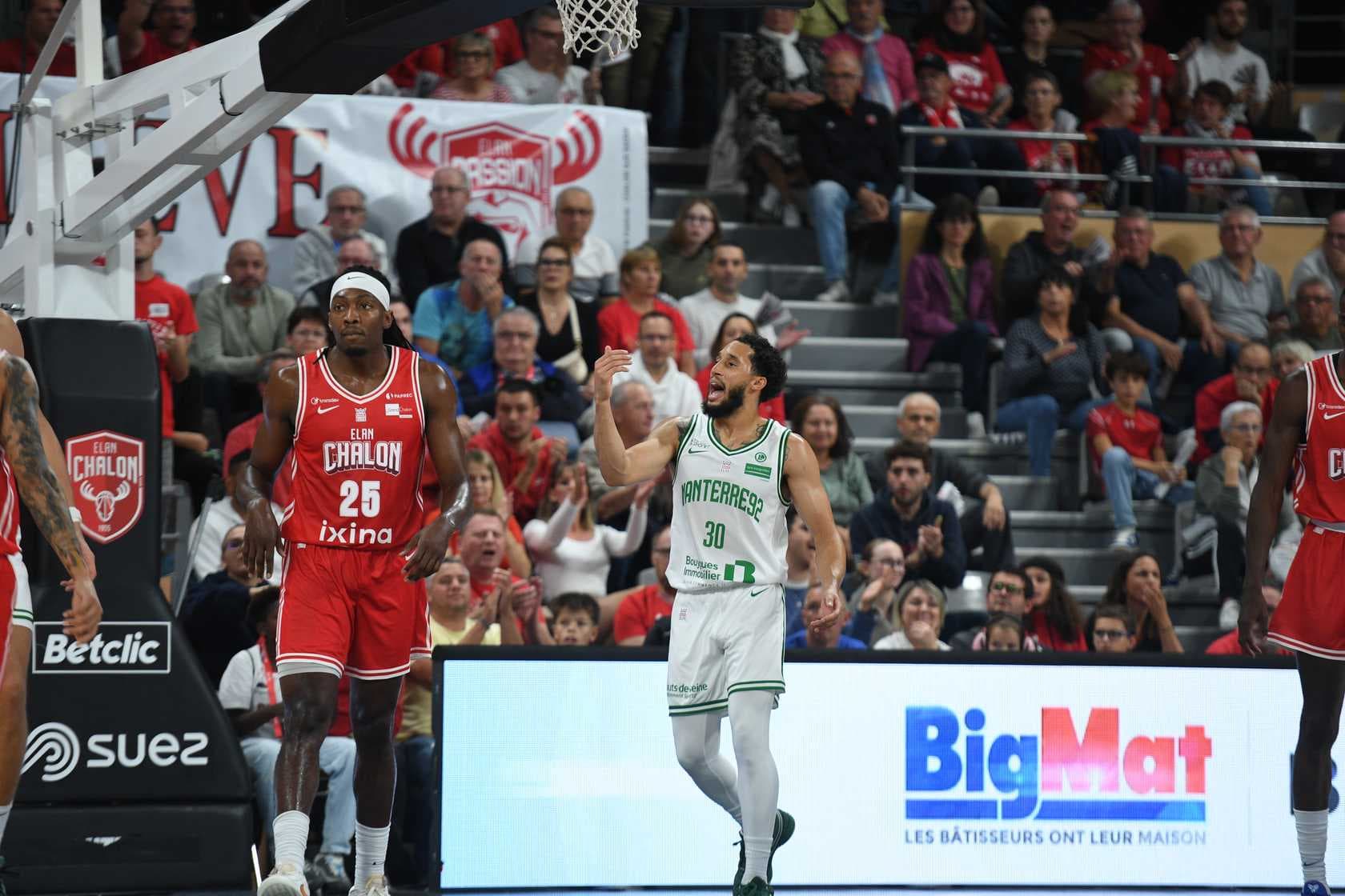 Jeremy Senglin and Nanterre started their season with a victory at Chalon
