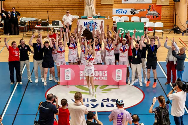 BC La Tronche Meylan crowned LF2 champion and promoted to La Boulangère Wonderligue