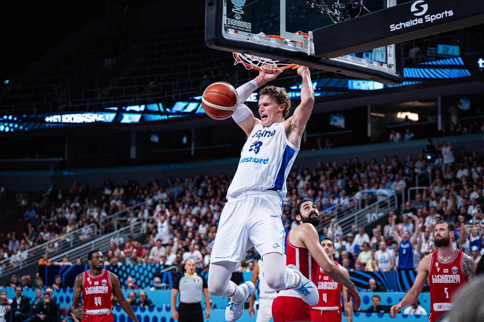 Finland qualifies for its first EuroBasket semi-final!