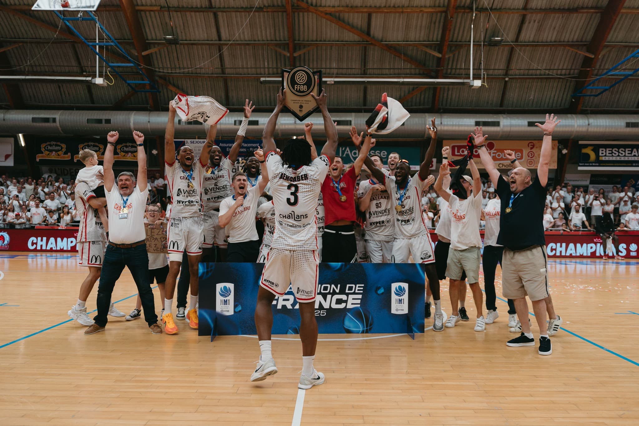 36 years later, Challans returns to LNB: VCB wins NM1 playoffs