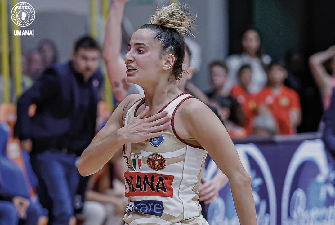 Despite Lisa Berkani’s record performance, Venice falls to Schio in overtime in Game 2 of finals