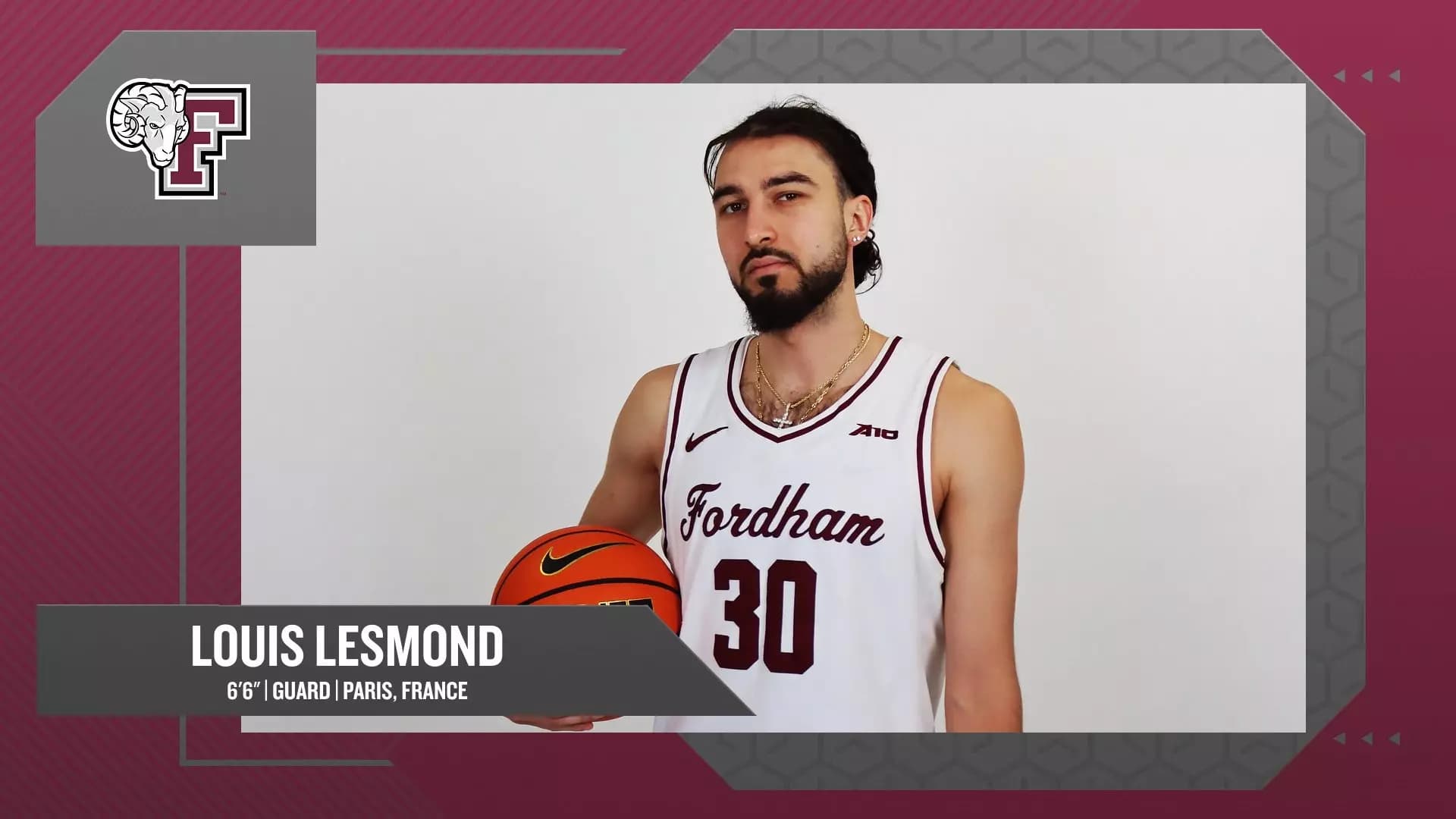 Louis Lesmond joins Fordham after his time at Harvard