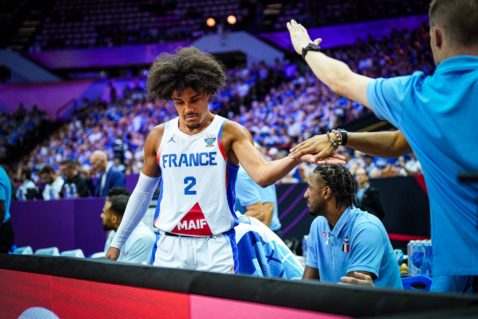 Nadir Hifi, 11 points in one quarter on his return: « I adapt to any situation »