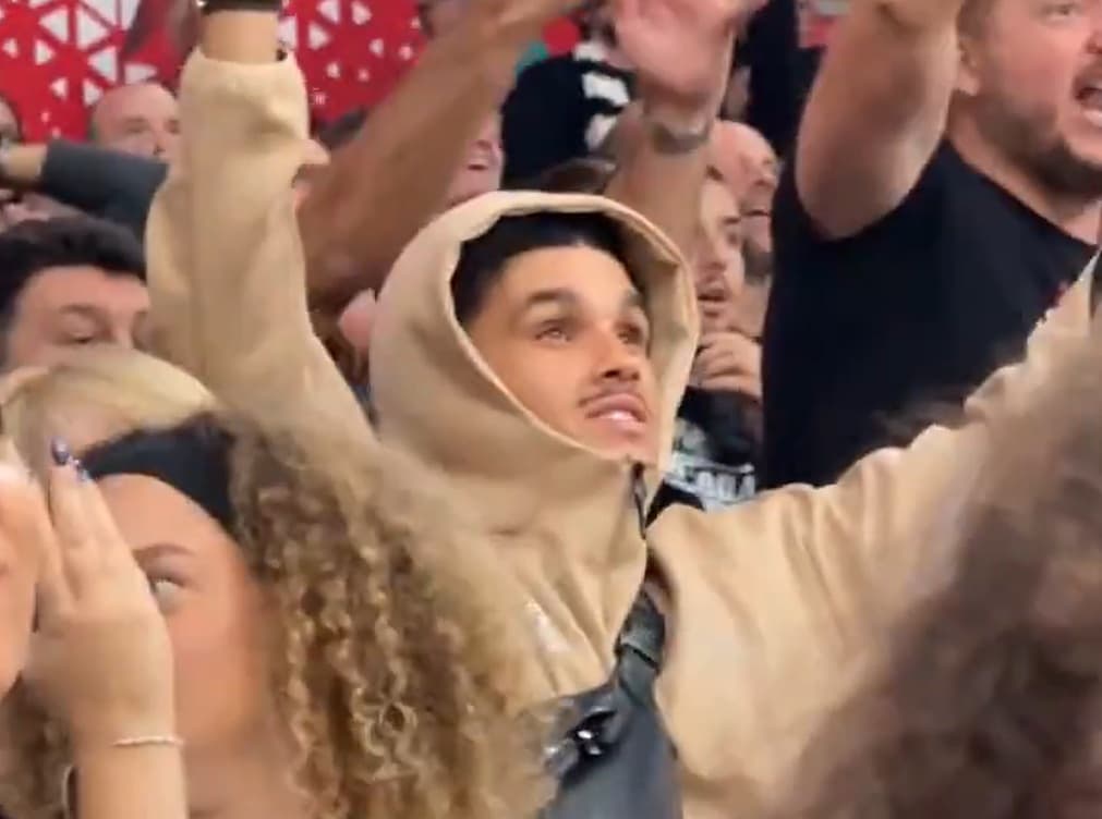 When Nadir Hifi enjoys watching Partizan vs Milan at Belgrade Arena