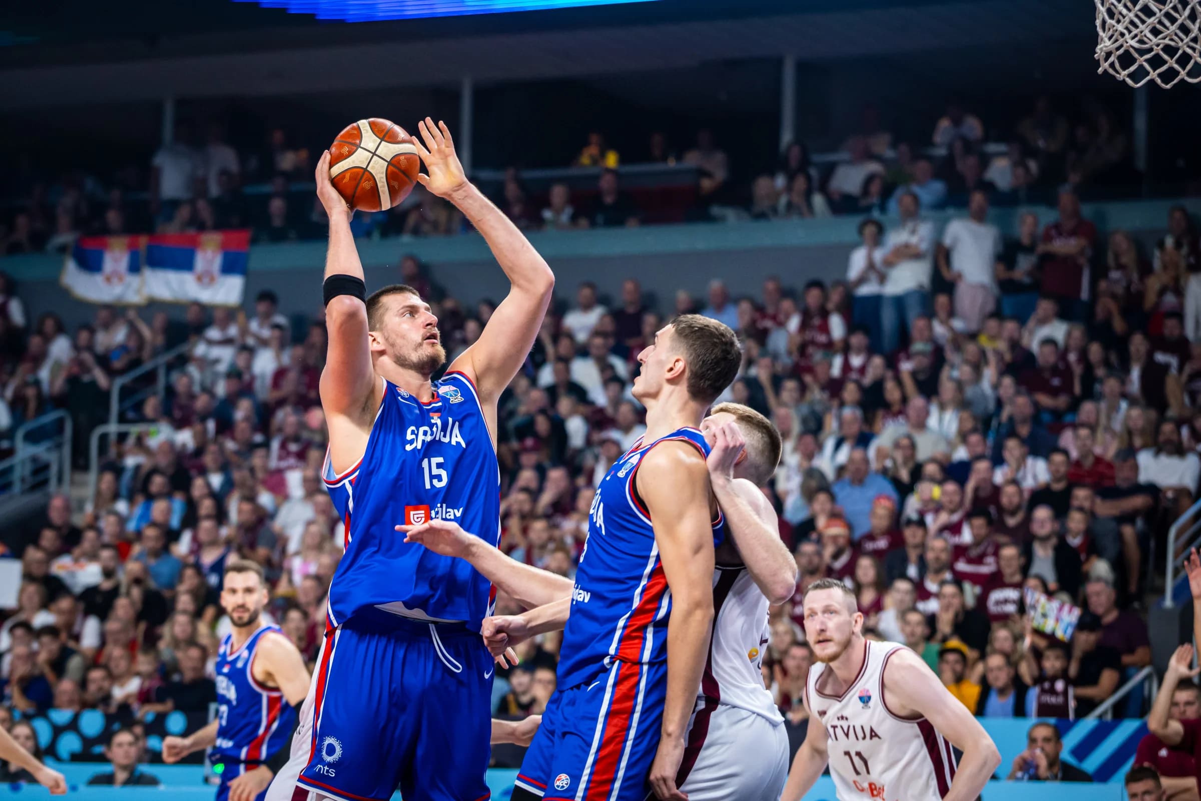 Jokic sets personal record and qualifies Serbia for round of 16