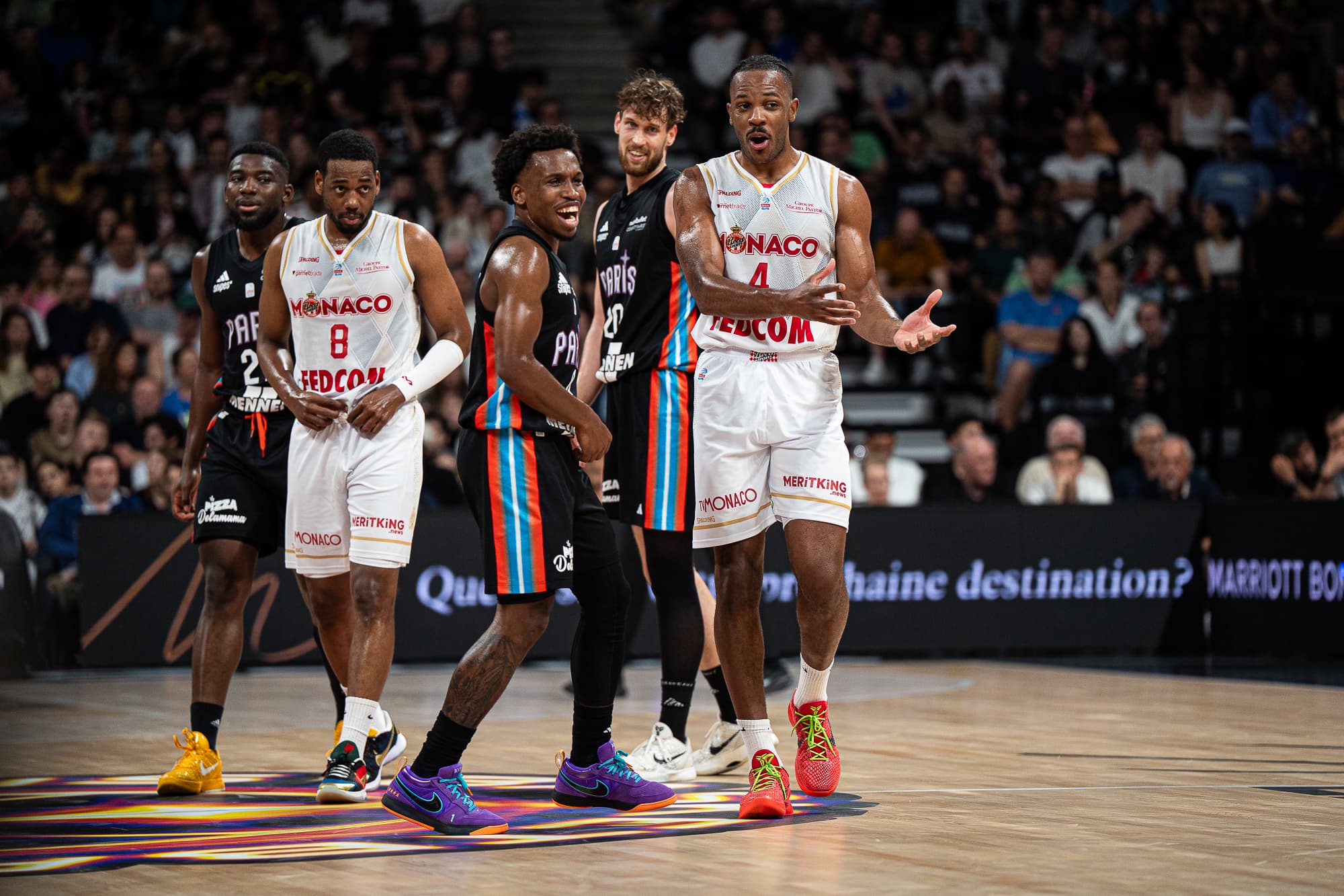 Paris strikes first against Monaco; 1-0 for T.J. Shorts (30 points) & co