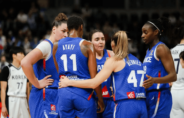 France Women’s Basketball Team Completes Perfect 5-0 Run at World Cup Qualifying Tournament