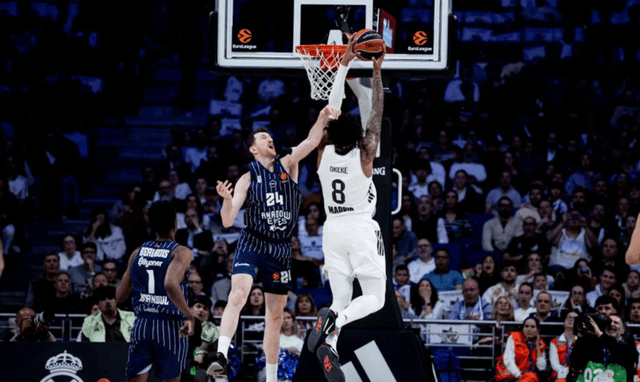 Real Madrid defeats Efes to claim second place in EuroLeague standings