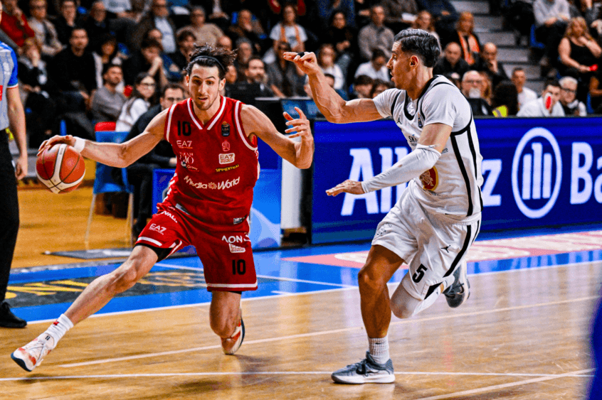 Milano suffers late collapse as Udine completes stunning 86-83 comeback victory