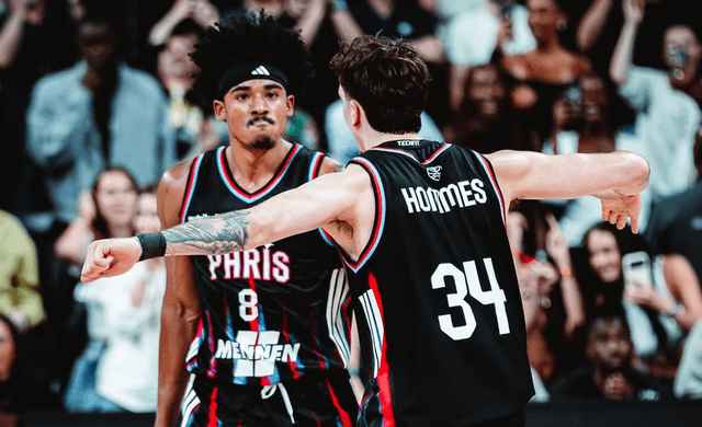 Paris Basketball Levels Betclic Elite Semifinals at 1-1 with Dominant 100-77 Win Over Cholet
