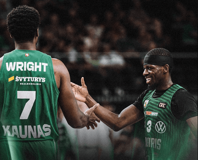 Betsafe LKL Playoffs: Zalgiris Kaunas Crushes Utenos Juventus in LKL Finals Game 1 Behind Tubelis and Wright