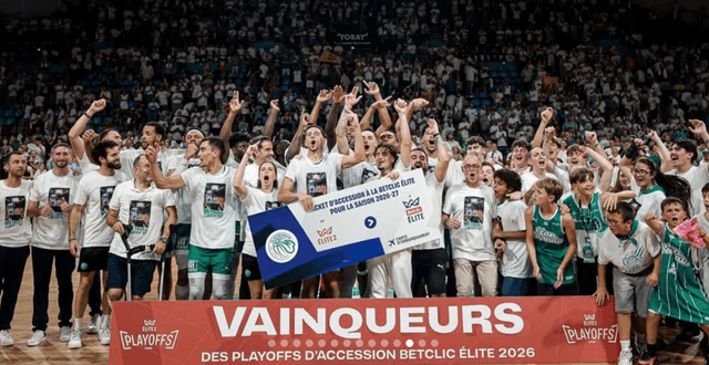 Pau-Lacq-Orthez Returns to Betclic Elite After Winning ELITE 2 Finals Against Poitiers
